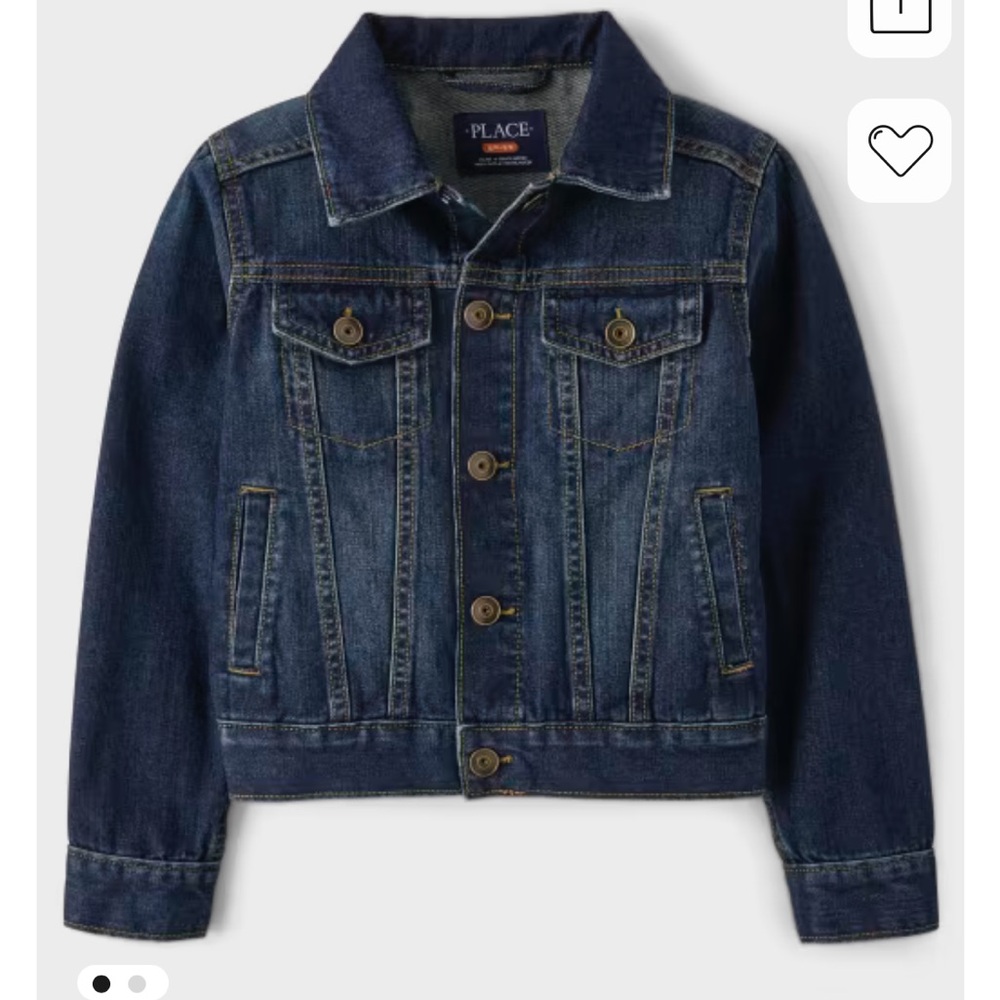 Place Kids Classic Blue Denim Jacket